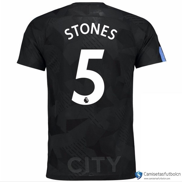 Camiseta Manchester City Tercera equipo Stones 2017-18